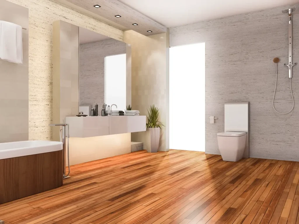 Bathroom Hardwood Flooring Milwaukee